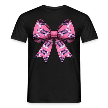 Coquette Bogen Snowboarding Mütter Tag Snowboarder - Männer T-Shirt - Schwarz - Vorne - AI Model Male 178 light (178cm)