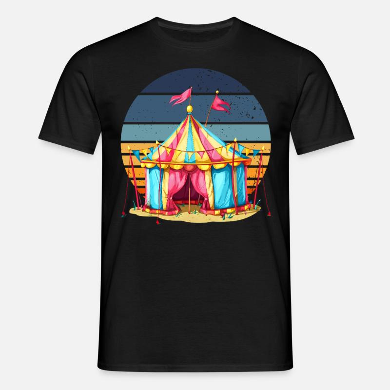 Zircus - Männer T-Shirt - Schwarz