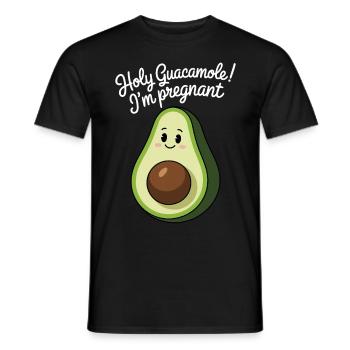 Avocado Maternity - Men's T-Shirt - black - Front - AI Model Male 178 light (178cm)