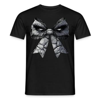 Coquettish Bow Golem Jewish Folklore Jew Mom - Men's T-Shirt - black - Front - AI Model Male 178 light (178cm)