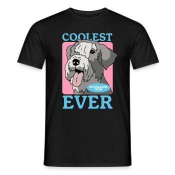 Schnauzer Maman Chien Propriétaire De Chien Cadeau - T-shirt homme - noir - Devant - AI Model Male 178 light (178cm)