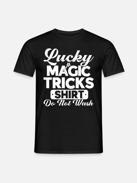 Magician Party Magic Tricks Performer Magician - Men's T-Shirt - black