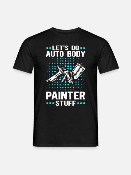 Vehicle Painter Painter Airbrush Gift - Men's T-Shirt - black