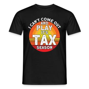 Comptable Cadeau Profession Finance Conseiller Fiscal - T-shirt homme - noir - Devant - AI Model Male 178 light (178cm)