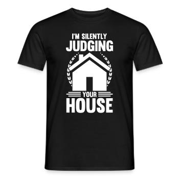 Architect Gift Profession Architecture Job Architect - Men's T-Shirt - black - Front - AI Model Male 178 light (178cm)