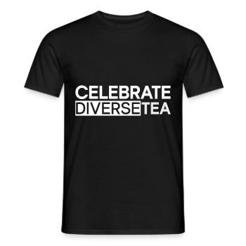 Tea Drinker Tea Lover Gift Tea - Men's T-Shirt - black - Front - AI Model Male 178 light (178cm)