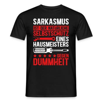 Hausmeister | Facility Manager Hauswart Geschenk - Männer T-Shirt - Schwarz - Vorne - AI Model Male 178 light (178cm)