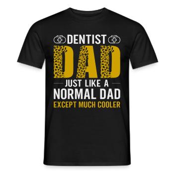 Zahnarzt Dental Geschenk Medizinstudent Zahnarzt - Männer T-Shirt - Schwarz - Vorne - AI Model Male 178 light (178cm)