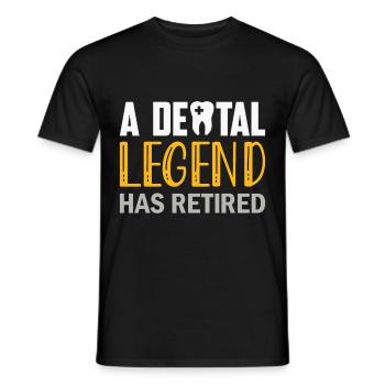 Zahnarzt Dental Geschenk Medizinstudent Zahnarzt - Männer T-Shirt - Schwarz - Vorne - AI Model Male 178 light (178cm)