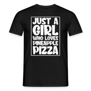 Pizza Food Pizzeria Pizza slice Pizza maker - Men's T-Shirt - black - Front - AI Model Male 178 light (178cm)