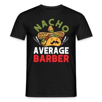 Coiffeur Disant Cadeau Salon de coiffure Coiffeur - T-shirt homme - noir - Devant - AI Model Male 178 light (178cm)