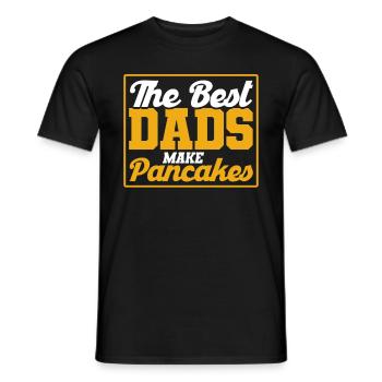 Pfannkuchen Liebhaber Geschenk Pfannkuchen Spruch - Männer T-Shirt - Schwarz - Vorne - AI Model Male 178 light (178cm)
