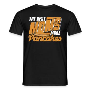 Pfannkuchen Liebhaber Geschenk Pfannkuchen Spruch - Männer T-Shirt - Schwarz - Vorne - AI Model Male 178 light (178cm)