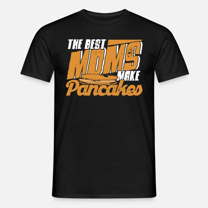 Pancake Lover Gift Pancake Saying - Men’s T-shirt - black