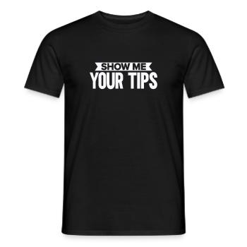 Barkeeper Geschenk Mixologist Spruch Bar - Männer T-Shirt - Schwarz - Vorne - AI Model Male 178 light (178cm)
