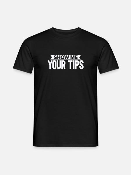 Bartender Gift Mixologist Saying Bar - Men's T-Shirt - black