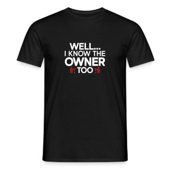 Barkeeper Geschenk Mixologist Spruch Bar - Männer T-Shirt - Schwarz - Vorne - AI Model Male 178 light (178cm)