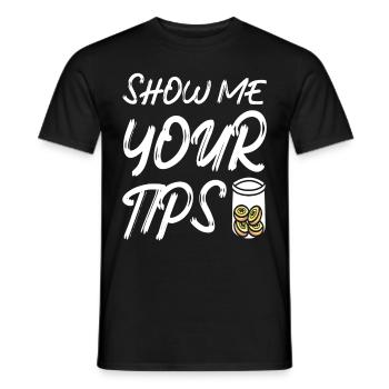 Barkeeper Geschenk Mixologist Spruch Bar - Männer T-Shirt - Schwarz - Vorne - AI Model Male 178 light (178cm)