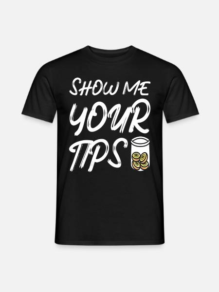 Bartender Gift Mixologist Saying Bar - Men's T-Shirt - black