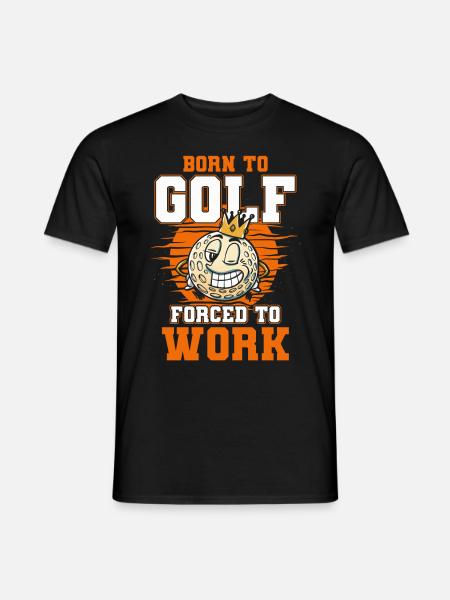 Golf gift for golfers - Men's T-Shirt - black