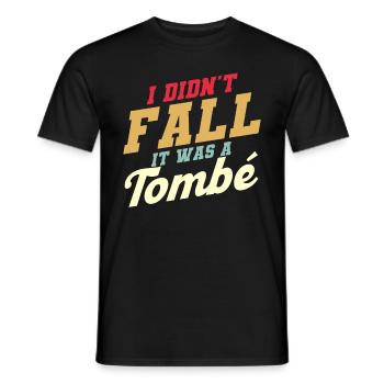 Ballet ballerine danseuse ballet - T-shirt homme - noir - Devant - AI Model Male 178 light (178cm)