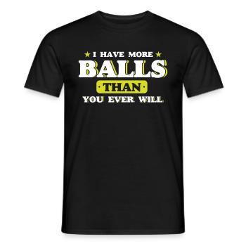 Tennis saying tennis player gift tennis - Men's T-Shirt - black - Front - AI Model Male 178 light (178cm)
