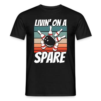 Bowling Team Bowler Bowling - Männer T-Shirt - Schwarz - Vorne - AI Model Male 178 light (178cm)