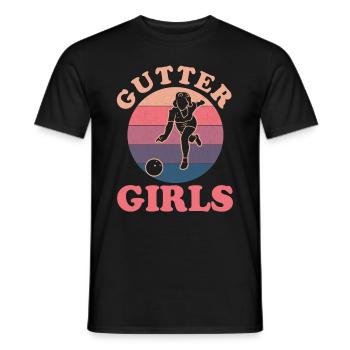 Bowling Team Bowler Bowling - Männer T-Shirt - Schwarz - Vorne - AI Model Male 178 light (178cm)
