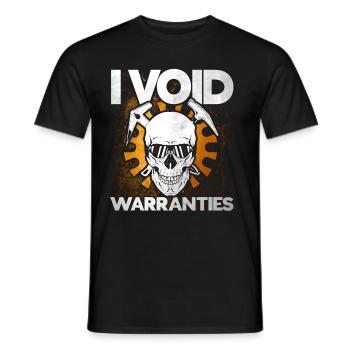 Cadeau de garage mécanique pour mécanicien - T-shirt homme - noir - Devant - AI Model Male 178 light (178cm)