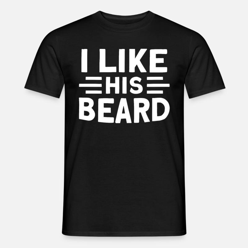 Bärte Spruch Lustiges Bartgeschenk Bart - Männer T-Shirt - Schwarz