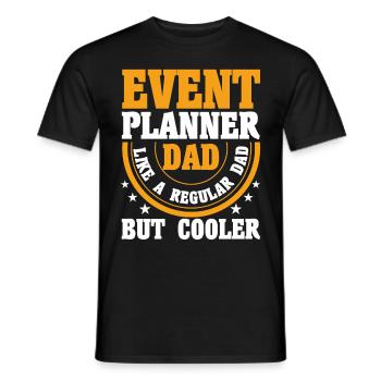 Eventplaner Hochzeitsplaner Event Manager - Männer T-Shirt - Schwarz - Vorne - AI Model Male 178 light (178cm)