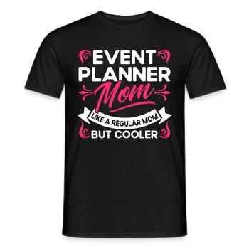 Eventplaner Hochzeitsplaner Event Manager - Männer T-Shirt - Schwarz - Vorne - AI Model Male 178 light (178cm)