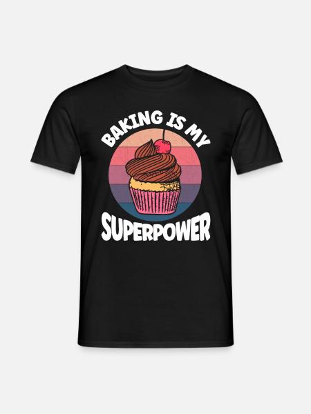 Bakery Baking Baker Baker - Men's T-Shirt - black