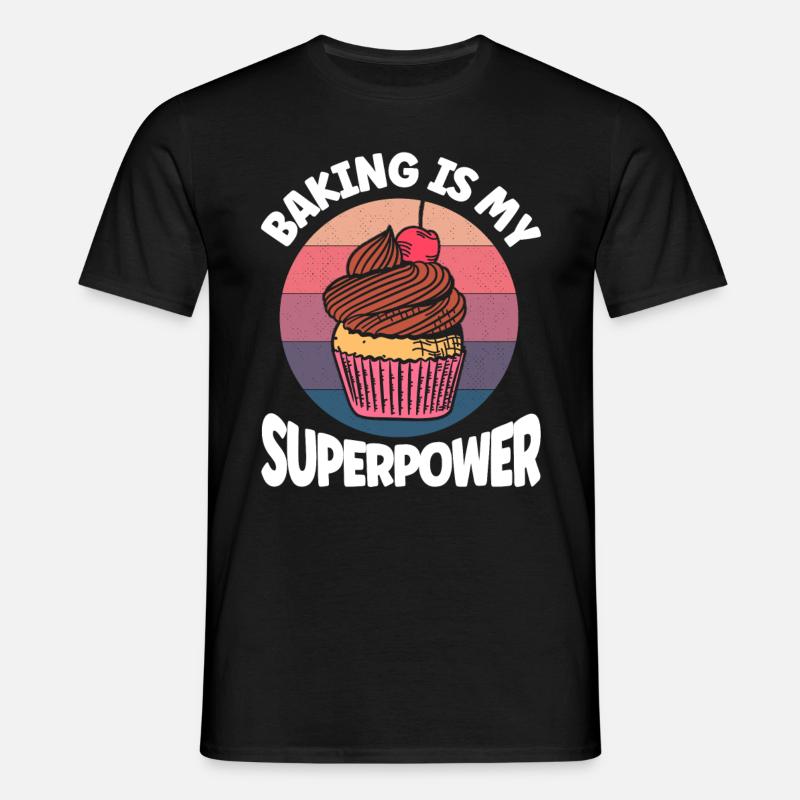 Bakery Baking Baker Baker - Men's T-Shirt - black