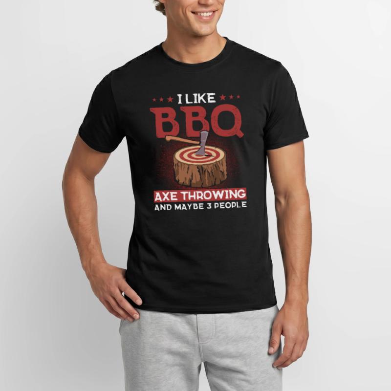 Axe Thrower Axe Throw Axe Gift Men's T-Shirt