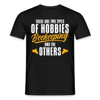 Apiculture Apiculteurs Abeilles Apiculteurs - T-shirt homme - noir - Devant - AI Model Male 178 light (178cm)