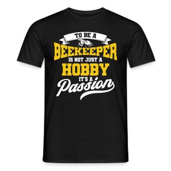 Apiculture Apiculteurs Abeilles Apiculteurs - T-shirt homme - noir - Devant - AI Model Male 178 light (178cm)