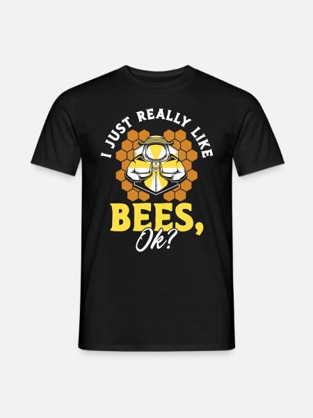 Beekeeping Beekeepers Bees Honey Beekeepers - Men's T-Shirt - black