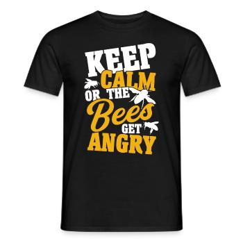 Apiculture Apiculteurs Abeilles Apiculteurs - T-shirt homme - noir - Devant - AI Model Male 178 light (178cm)