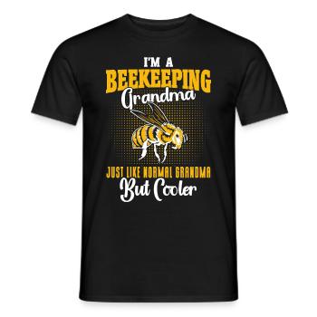 Apiculture Apiculteurs Abeilles Apiculteurs - T-shirt homme - noir - Devant - AI Model Male 178 light (178cm)