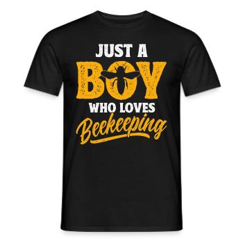 Apiculture Apiculteurs Abeilles Apiculteurs - T-shirt homme - noir - Devant - AI Model Male 178 light (178cm)