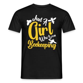 Apiculture Apiculteurs Abeilles Apiculteurs - T-shirt homme - noir - Devant - AI Model Male 178 light (178cm)