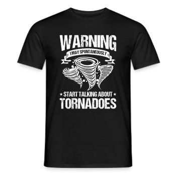 Météorologue Citation Cadeau Météorologie - T-shirt homme - noir - Devant - AI Model Male 178 light (178cm)