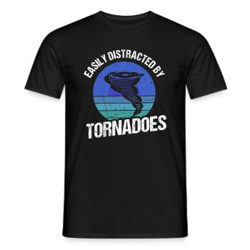 Météorologue Citation Cadeau Météorologie - T-shirt homme - noir - Devant - AI Model Male 178 light (178cm)