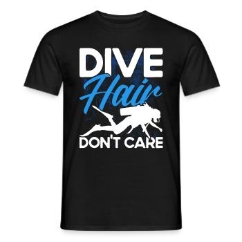 Sporttauchen Geschenk Unterwasser Sporttaucher - Männer T-Shirt - Schwarz - Vorne - AI Model Male 178 light (178cm)