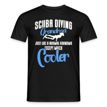 Sporttauchen Geschenk Unterwasser Sporttaucher - Männer T-Shirt - Schwarz - Vorne - AI Model Male 178 light (178cm)