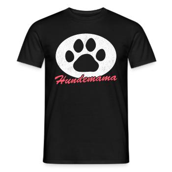 Dog Mama Mistress Dog Owner Cadeau - T-shirt homme - noir - Devant - AI Model Male 178 light (178cm)