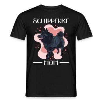 Schipperke Maman Propriétaire de Chien Propriétaire Chien Cadeau - T-shirt homme - noir - Devant - AI Model Male 178 light (178cm)