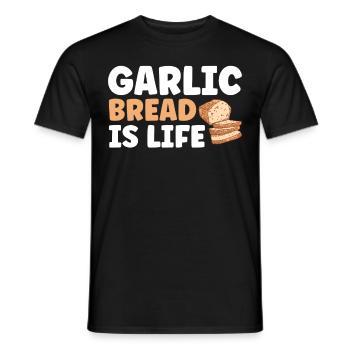 Pain Cuisson Cadeau Boulangerie Citation Boulanger - T-shirt homme - noir - Devant - AI Model Male 178 light (178cm)