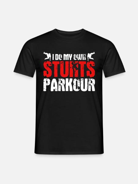 Parkour Gift Freerunning Parkour Runner - Men's T-Shirt - black